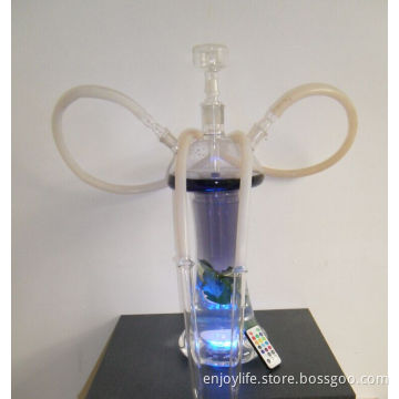 Wholesale Roi Mushroom Hookah, LED Glass Mushroom Glass Hookah